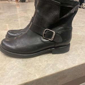 Frye Black Booties